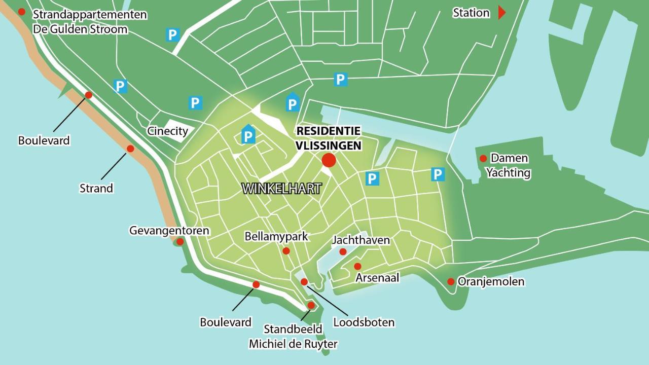Hotel Residentie Vlissingen Ngoại thất bức ảnh